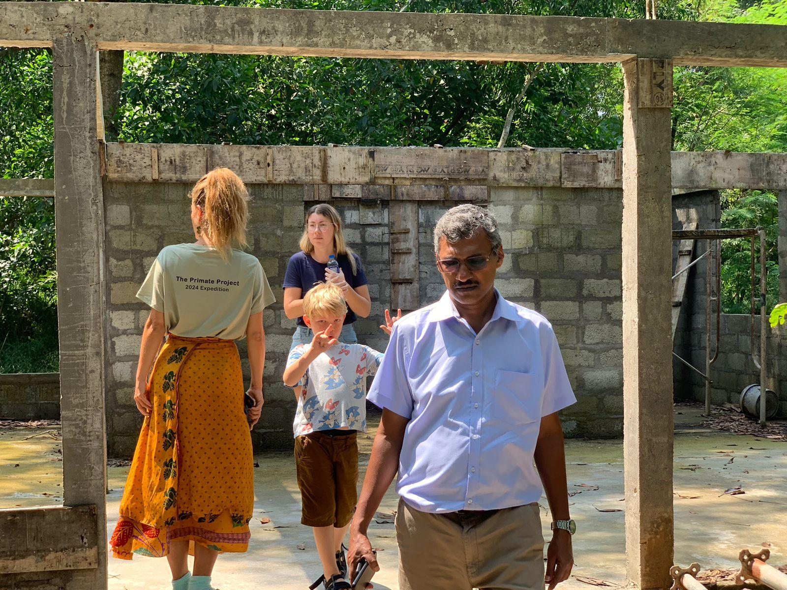 Team with local guide